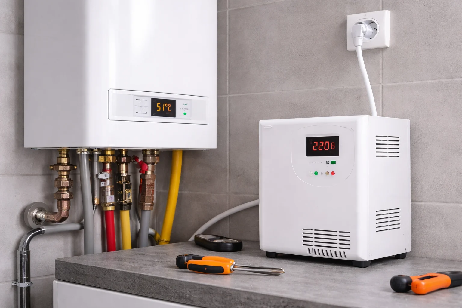 Какой стабилизатор напряжения выбрать для газового котла