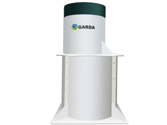 ЮНИЛОС — GARDA-10-2200 — для 10 пользователей — производительность 2, м³/сутки — септик или станция ЛОС