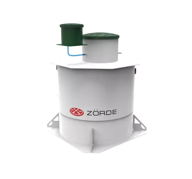 Zorde Rein 10 — для 10 пользователей — производительность 2, м³/сутки — корпус Полипропилен — септик или станция ЛОС