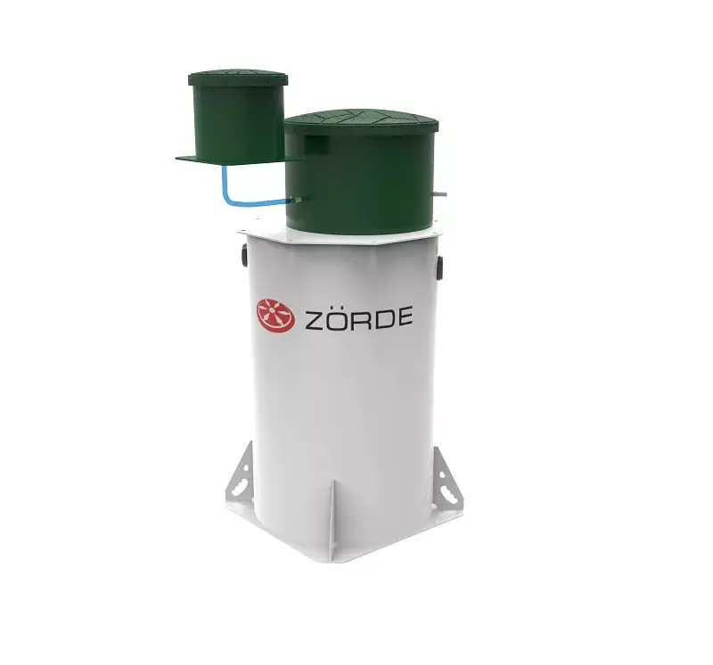 Zorde Rein 3 — для 3 пользователей — производительность 0,6 м³/сутки — корпус Полипропилен — септик или станция ЛОС