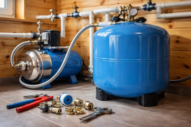 Гидроаккумулятор в системе водоснабжения частного дома