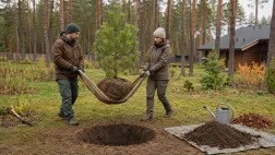 Как пересадить сосну из леса на участок и повысить приживаемость