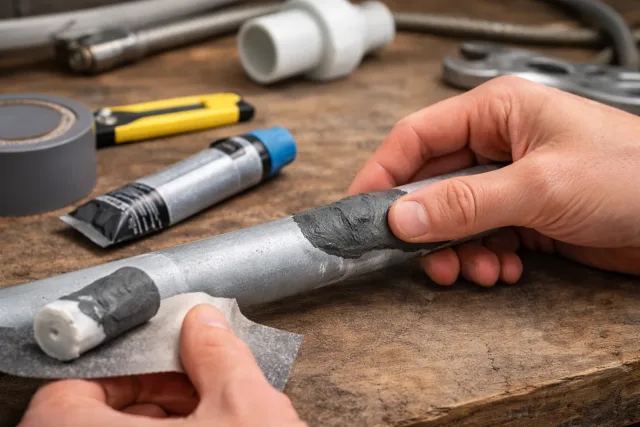 Как пользоваться холодной сваркой для металла, пластика и сантехники