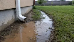 Как проверить дренаж и водоотвод участка после сильного ливня