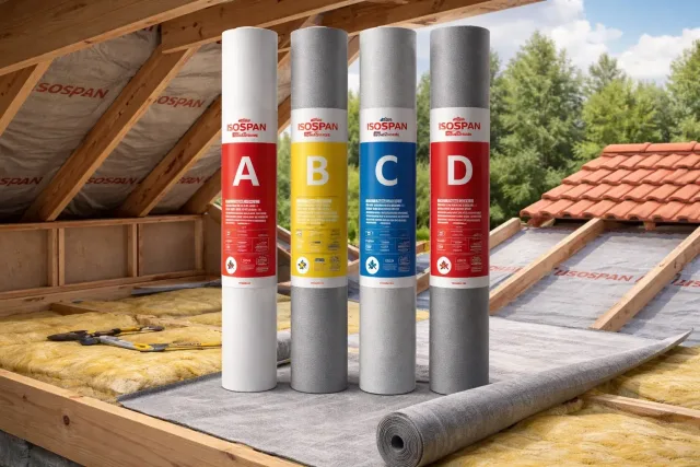 Изоспан A, B, C, D: в чем разница и где какой применять